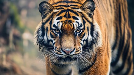 Animal rights and conservation efforts, Symbolizing respect for wildlife habitats, photography style