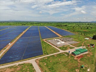 60 megawatt solar farm in Malawi, East Africa