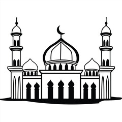 taj mahal vector