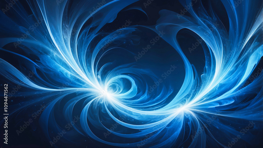 Canvas Prints blue abstract futuristic technology, cloud and data background