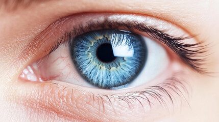 Fototapeta premium Ultra closeup of human eye iris
