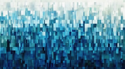 Abstract Blue Color Block Pattern Background