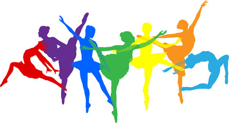 Ballet Dancer Silhouette Dancers Poses Silhouettes © Christos Georghiou