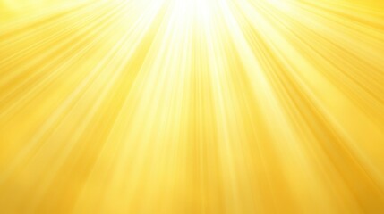 Fototapeta premium bright yellow background with subtle sun rays streaming across