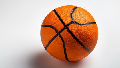 basketball ball isolated on white background