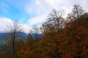 The Caucasus Mountains. A ski resort in the Krasnodar Territory.