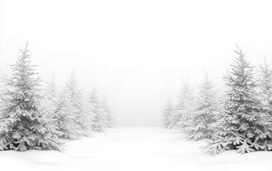 Obraz premium white christmas background 