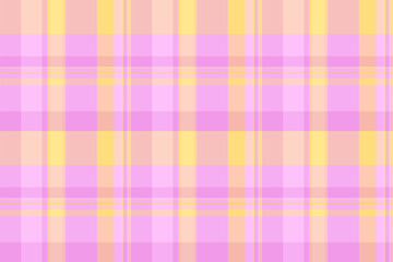 Business background seamless texture, sensual plaid fabric textile. Classy vector tartan check pattern in light and amber colors.