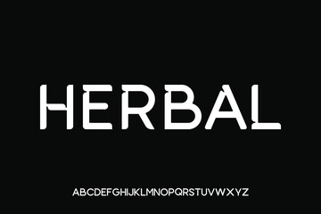 Display alphabet font vector design suitable for headline, poster, logo, magazine and many more