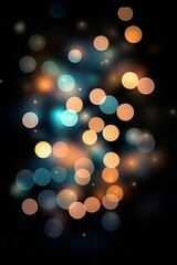 Fototapeta premium Colorful fireworks illuminate the night sky during a celebration event