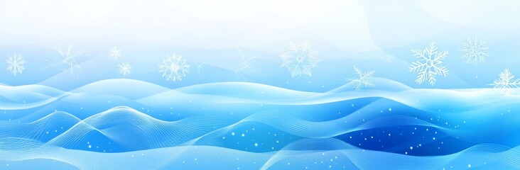 Illustrations of winter snowflakes for a fashion show flyer, light banners with abstract shapes, social media backgrounds, covers.