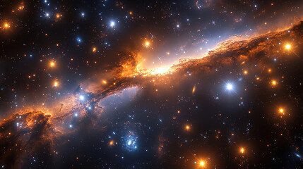 Discoveries of distant galaxies enhance our understanding of the universe with stunning star formations and cosmic details. Generative AI