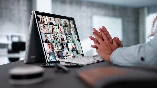 Video Conference Work Webinar Online