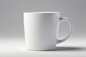 Obraz premium Empty white mug