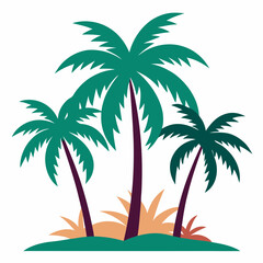palm trees