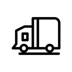 Truck icon symbol vector image illustration
