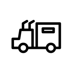Truck icon symbol vector image illustration
