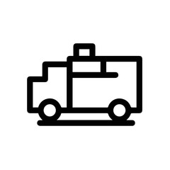 Truck icon symbol vector image illustration
