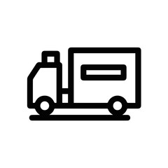 Truck icon symbol vector image illustration
