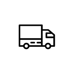 Truck icon symbol vector image illustration
