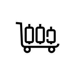 Truck icon symbol vector image illustration
