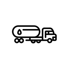 Truck icon symbol vector image illustration
