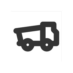 Truck icon symbol vector image illustration
