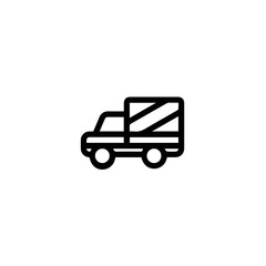 Truck icon symbol vector image illustration