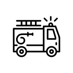 Truck icon symbol vector image illustration