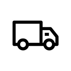 Truck icon symbol vector image illustration

