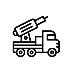 Truck icon symbol vector image illustration
