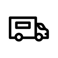 Truck icon symbol vector image illustration
