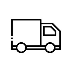 Truck icon symbol vector image illustration
