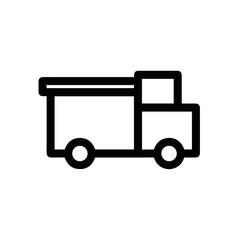 Truck icon symbol vector image illustration
