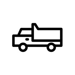 Truck icon symbol vector image illustration
