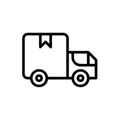 Truck icon symbol vector image illustration
