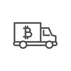 Truck icon symbol vector image illustration
