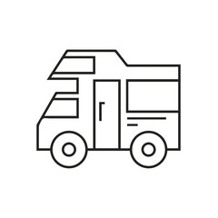 Truck icon symbol vector image illustration
