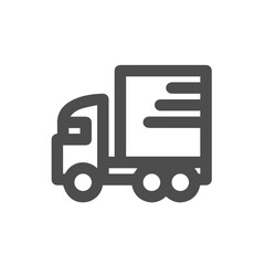 Truck icon symbol vector image illustration
