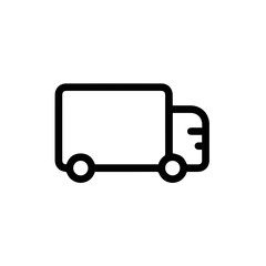 Truck icon symbol vector image illustration
