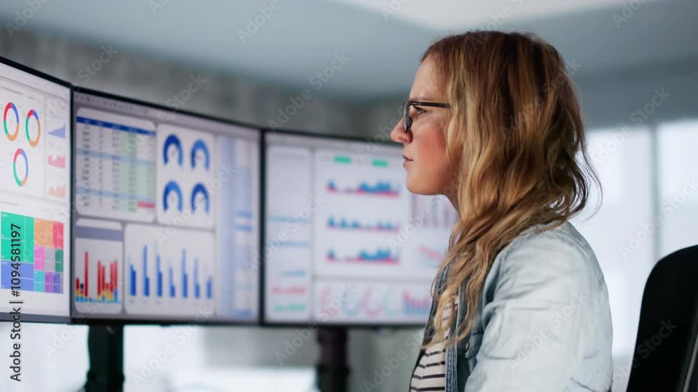 Poster Data Analyst Using Data Analytics KPI
