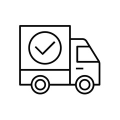 Truck icon symbol vector illustration
