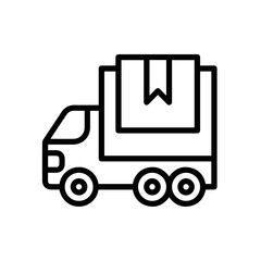 Truck icon symbol vector illustration
