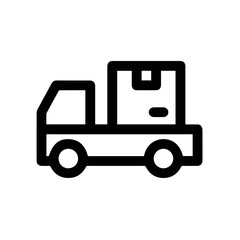 Truck icon symbol vector illustration
