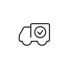Truck icon symbol vector illustration
