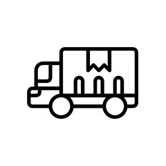 Truck icon symbol vector illustration
