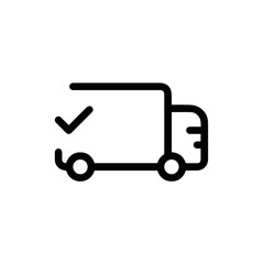 Truck icon symbol vector illustration
