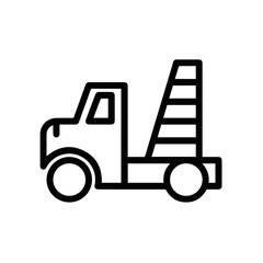 Truck icon symbol vector illustration
