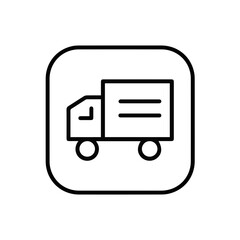 Truck icon symbol vector illustration
