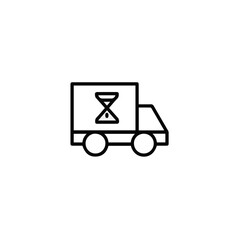 Truck icon symbol vector illustration
